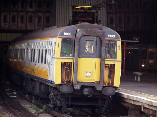 Southern 421863, London Bridge (2)