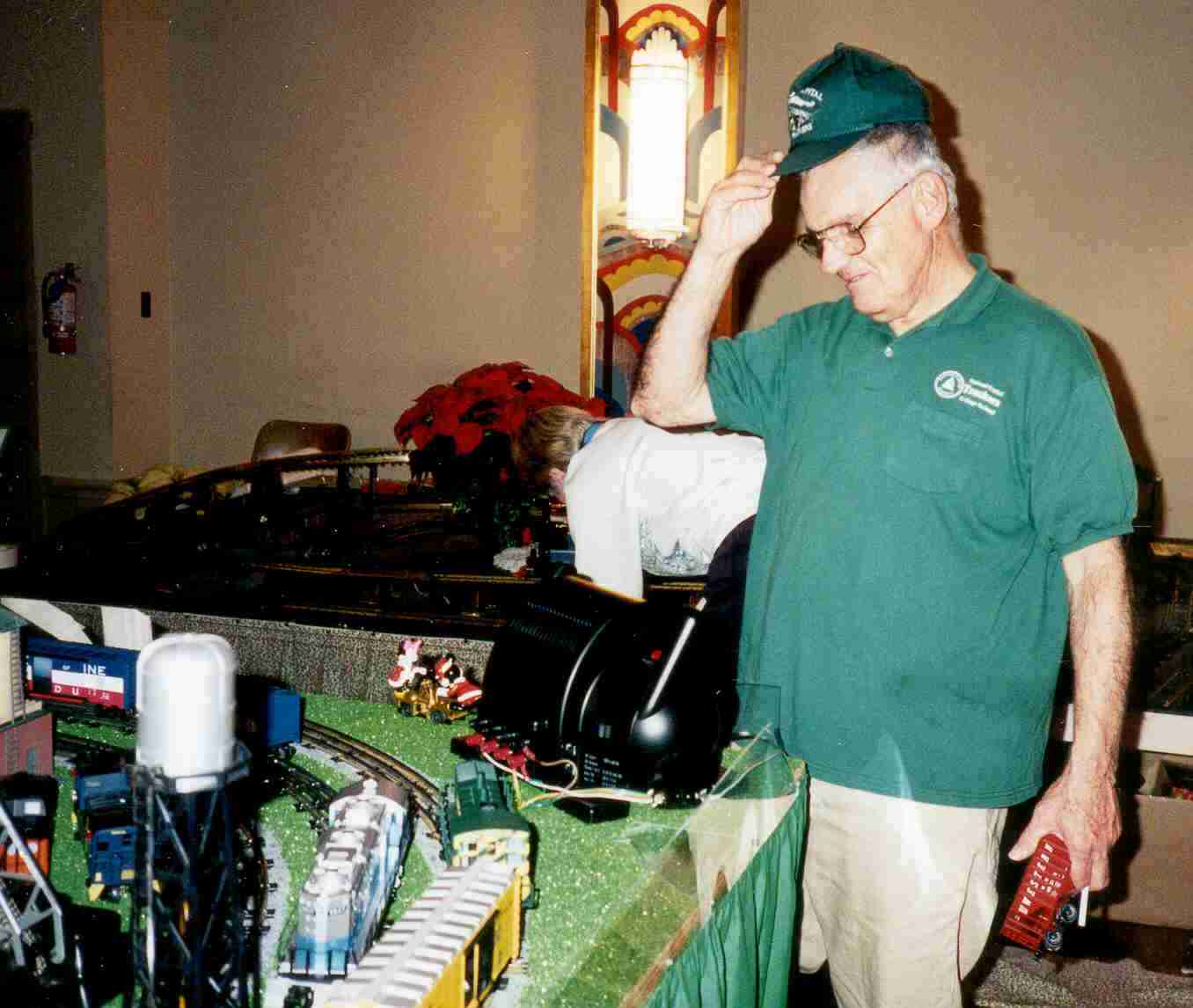 Tracker Bill Oehrli wondering where he placed that coal car