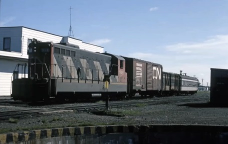 Newfoudland train with CN markings