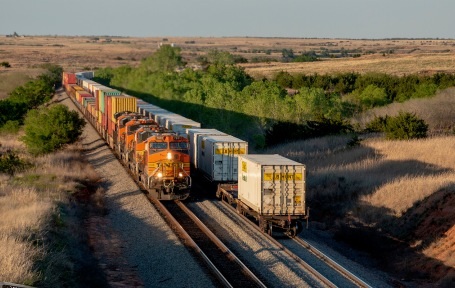 BNSF freight train