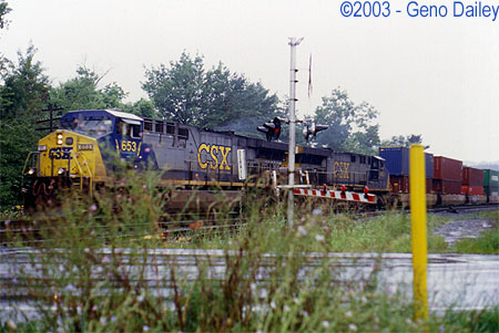 Dunkirk, NY, CSX Dunkirk Yard, facing west, including CSX C…