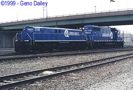 Conrail MT-6 Slug/SD38 Hump Yard Units