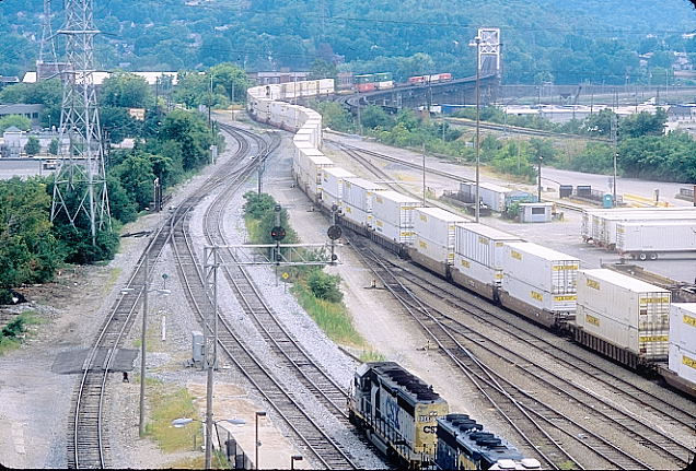 Closer view of "Tower A" signal.