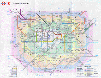 Britain Train Map