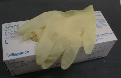 latex gloves