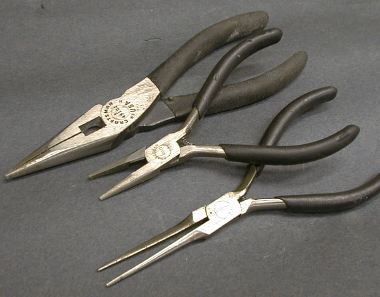 needle nose pliers