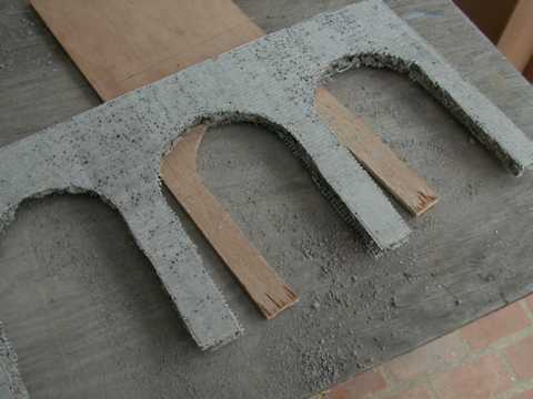 WonderBoard rough arches