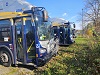 HSR #2365 and #1436 at the Mountain Transit Centre, Ocotber 27 2024