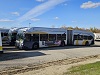 HSR #2370 and #2366 at the Mountain Transit Centre, Ocotber 27 2024