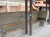 The concrete benches at south end of MacNab Terminal, Aug 8, 2009