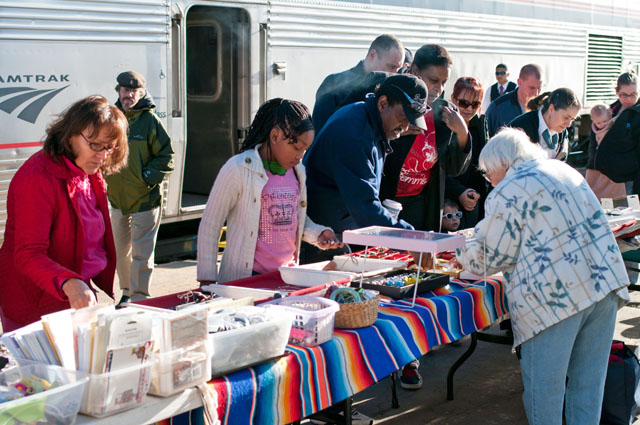 La Junta flea market