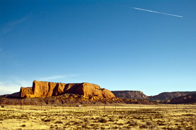 Early-morning mesa