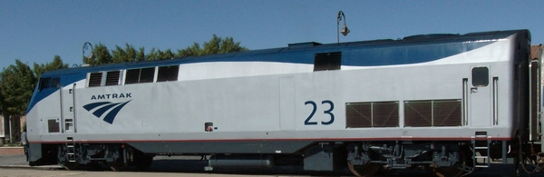 AMTK 23 a GE P42DC locomotive