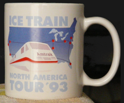 X2000 tour mug - July 1993