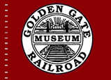 Golden Gate Museum Railroad icon of tracks under bridge
