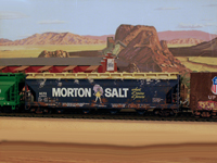 Morton Salt Covered Hopper