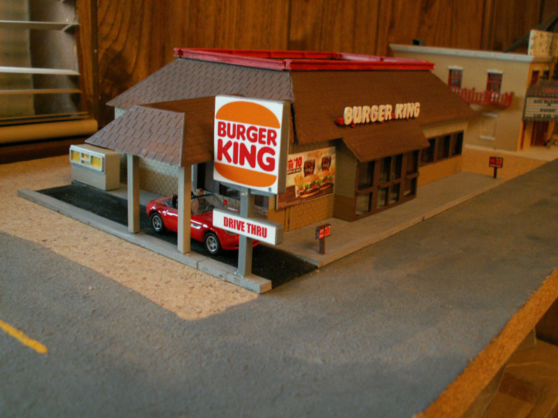 Burger King drive through