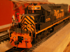Denver Rio Grande Western SD40T-2 Tunnel Motor 5378