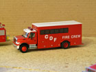 California Dept of Forestry Fire Crew Truck
