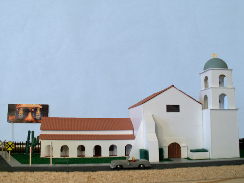 California Mission build from scratch