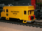Santa Fe rail detection vehicle