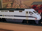Metrolink locomotive 885