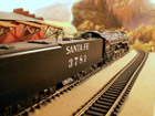Santa Fe 3781 steam locomotive