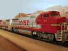 BF Santa Fe locomotive number 517