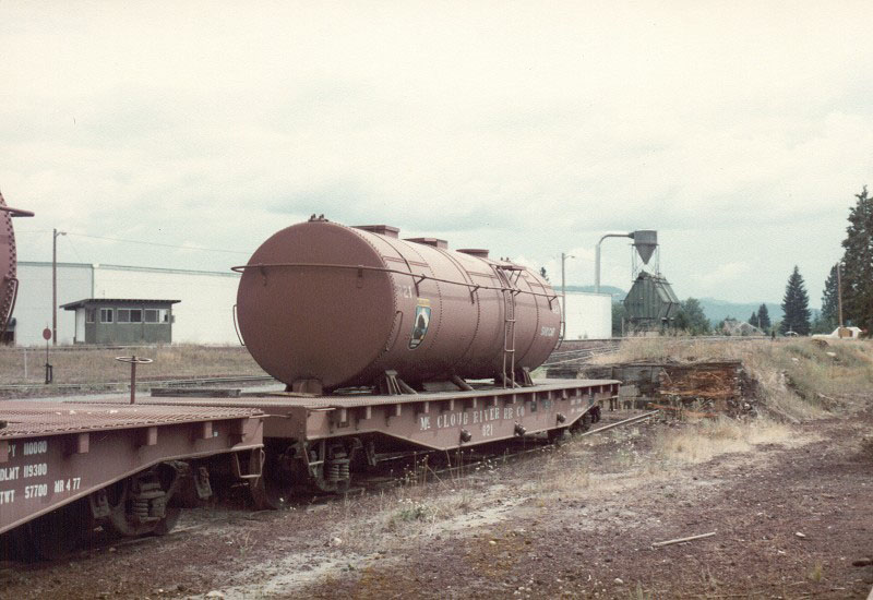 McCloud River Railroad Oil Tank Cars