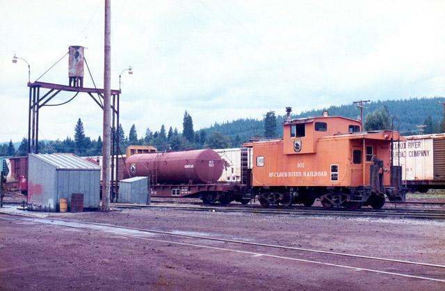 McCloud River Railroad Oil Tank Cars