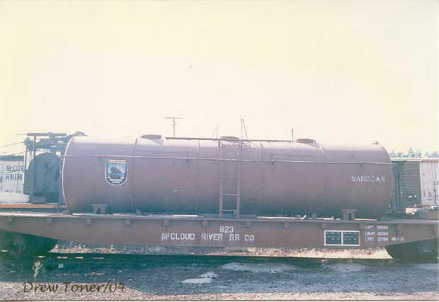 McCloud River Railroad Oil Tank Cars