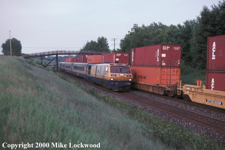 Via 6917 on #65 Newtonville July 2, 2000 @ 19:27