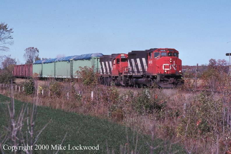 CN 9416 and 4731 on #336 Oct 4/98