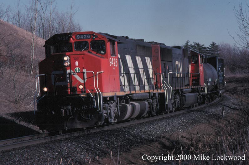 CN 9426 and 5701 on #448 Mar27/99