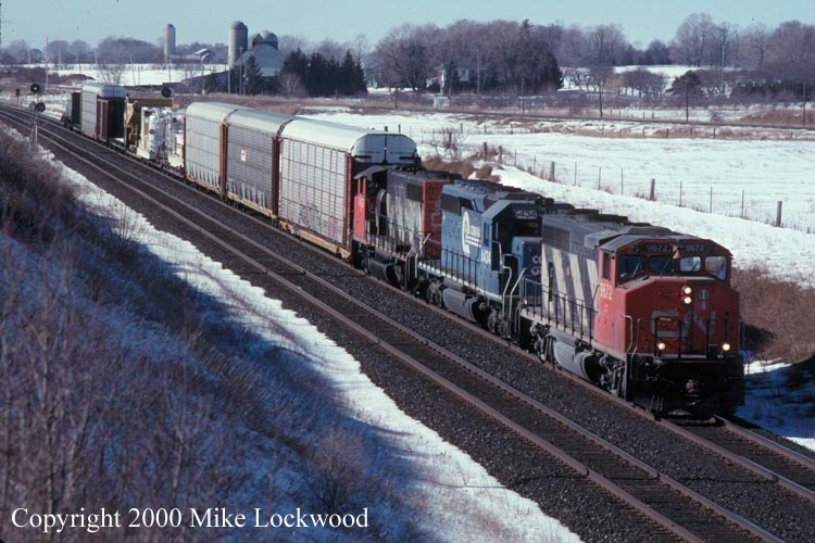 CN 9672, CR 6434, and 9420 on #318 Feb.8 1998 @1207