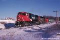 CN 5758 and 5350 on #104 Pine Orchard Jan 7, 1999 @ 0948