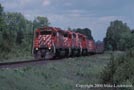 CP 5668, 5618, and 5500 westbound at Lonsdale June 20, 1998 @ 1420
