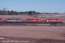 CP 5928, 5944, HLCX 6218, and CP 5984 on #403 at Palgrave Mar.27, 1999 @ 0827