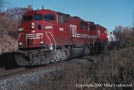 Soo 6060 and Soo 6045 on #503-22 at Beare on Oct.22, 2000 @ 1606
