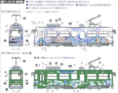 Fujimi Sapporo Snow Miku 2020 & 2011