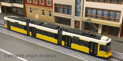 274253 Berlin City Tram Type 1000
