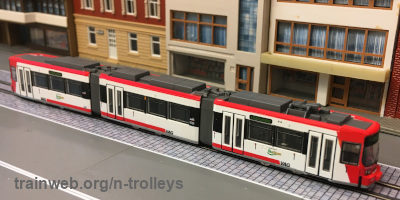291572 Nuremberg Tram Type 1000