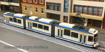 301554 Jena City Tram Type GT6M