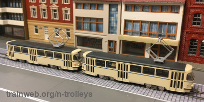 315728 Leipzig Tram Tatra T4 Type 2 Cars D