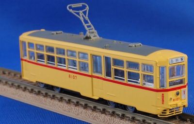 TW-N8107 Tokyo Class 8000 Tram #8107