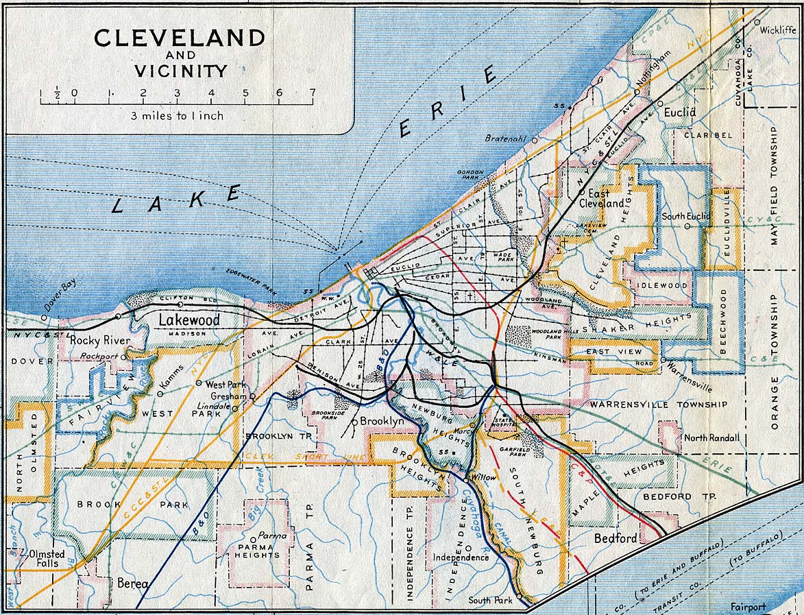 Historic Ohio Railroad Maps