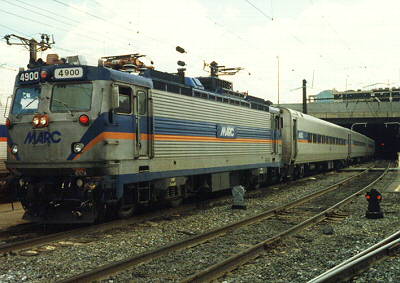 MARC loco 4900