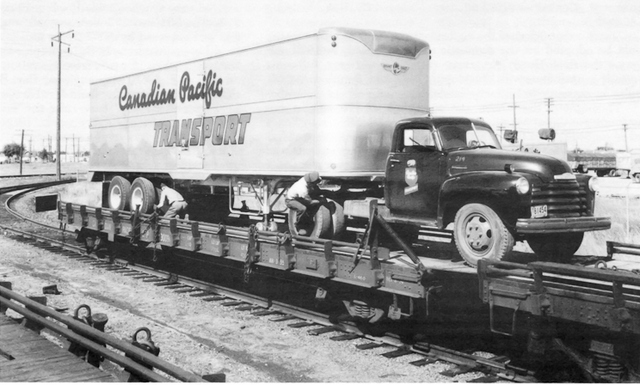 Piggyback (TOFC) and Doublestack (COFC) Train Cars