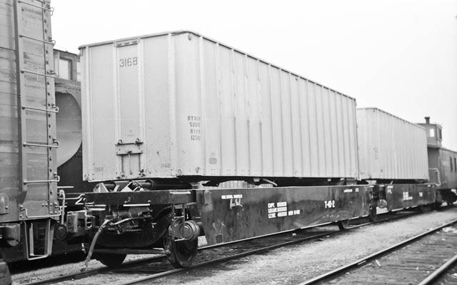 Piggyback (TOFC) and Doublestack (COFC) Train Cars