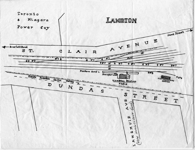 Map Lambton Stn 